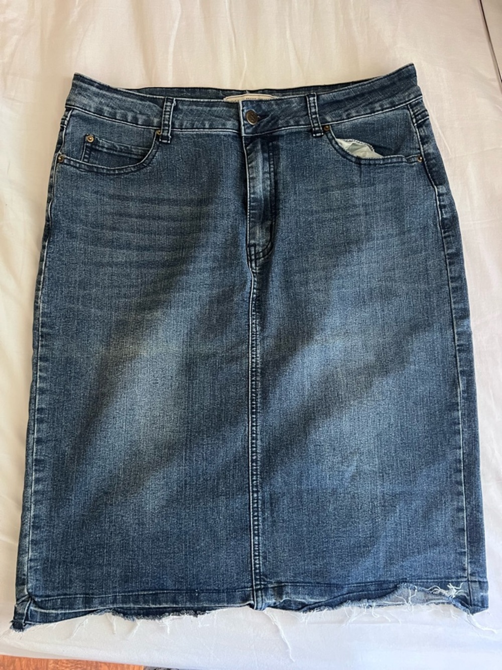 The Main Street Exchange Denim Skirt